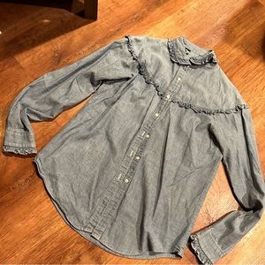 Vintage Denim Button Up